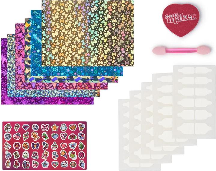 Actual product image Cool Maker Holiday Foil Nails (Artificial nails)