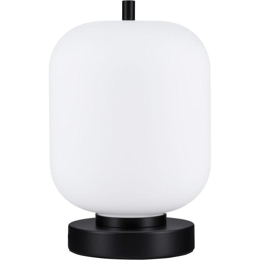 Nova Luce, Tischlampe, LATO Tischleuchte E14 Schwarz 25x16,5cm 9624087