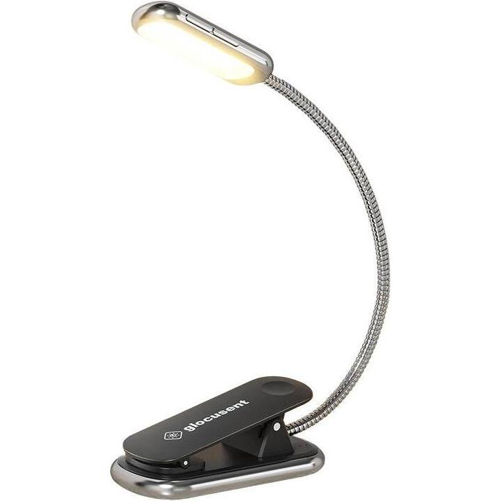 Thumbnail - Glocusent, Tischlampe, Wireless lamp Posh Premium book light, USB-C 1000mAh timer (Black)