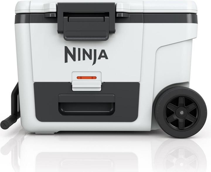 Ninja FrostVault Kühlbox mit Rollen und Isolierung, integrierter Dry Zone Schublade für Lagerung bei