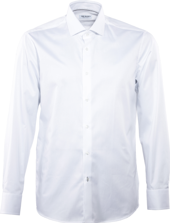 Image du produit The Basics Hemd Modern Fit Hai bügelleicht white (L)