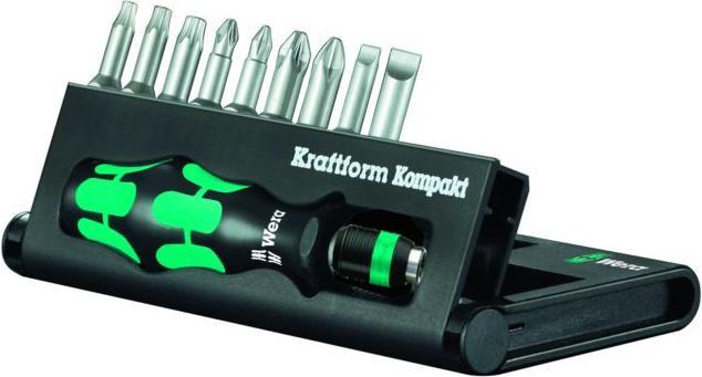 Produktbild Wera Kraftform Kompakt 10 (Sechskant (hexagonal), Schraubschlitz, Kreuz Phillips PH)