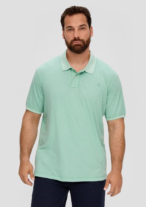 Actual product image S.Oliver Polo-Shirt Poloshirt mit kleinem Logo-Print (XXL)