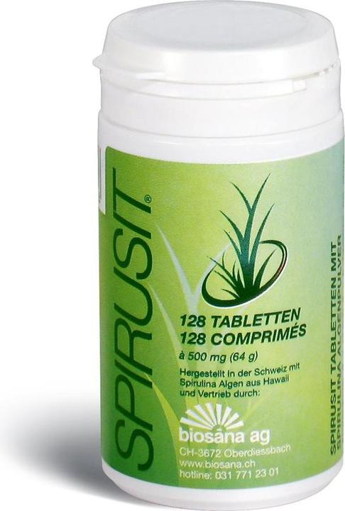 Immagine prodotto Spirusit Microalghe compresse 500 mg (128 pz., Pillole, 82 g)