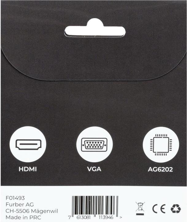 Actual product image Onit HDMI zu (VGA, 5.15 cm)