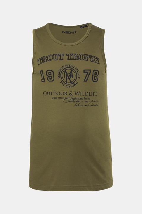 Produktbild Men+ Tanktop, Unterhemd, Print, Rundhals (7XL)