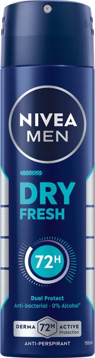 Produktbild NIVEA Dry Fresh Male Spray 150ml (Spray, 150 ml)