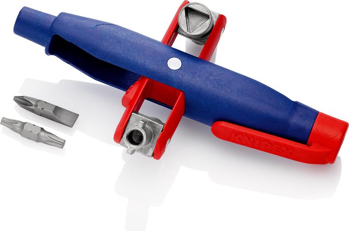 Knipex Schaltschrankschlüssel JointKey Quadro (10 mm, 5 mm)