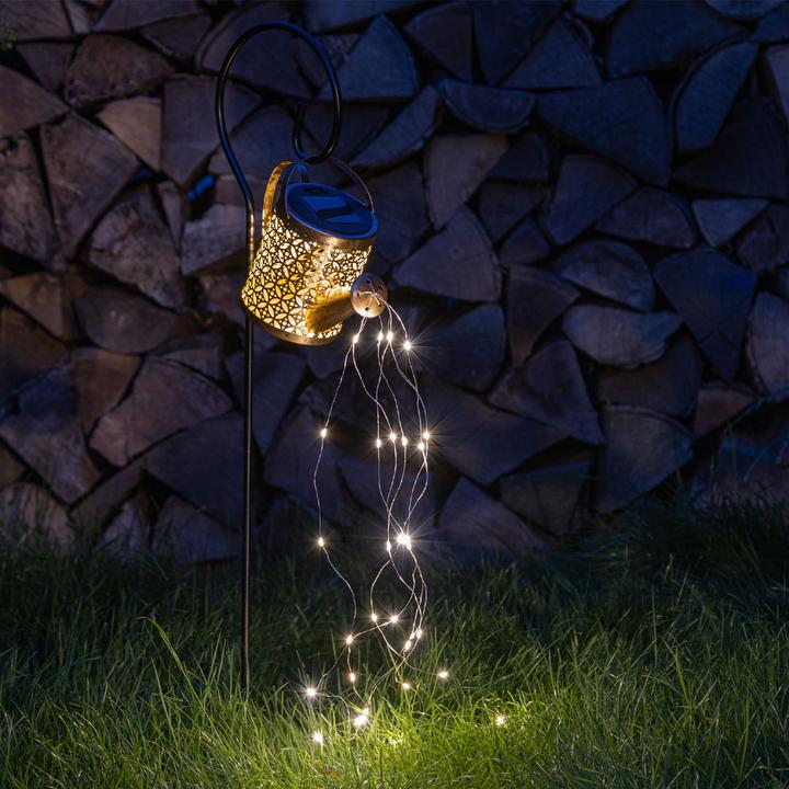 Actual product image HI Set of 2 decorative LED watering cans (IP44)