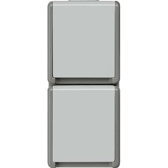 Siemens, Steckdose, Steckdose 1f gr glz DELTAfläche AP m.BS 5UB4724