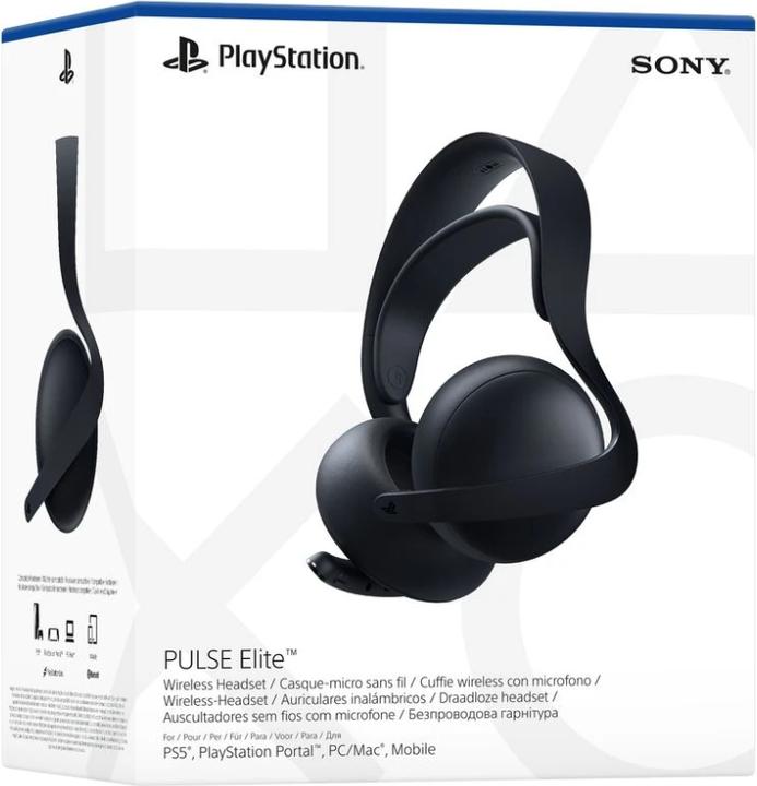 Actual product image Sony Pulse Elite Wireless Headset (Midnight Black) /PS5 (Cable, Wireless)
