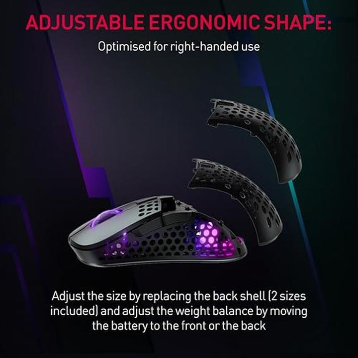 Produktbild CHERRY xtrfy M4 Wireless RGB (Kabellos, Kabelgebunden)