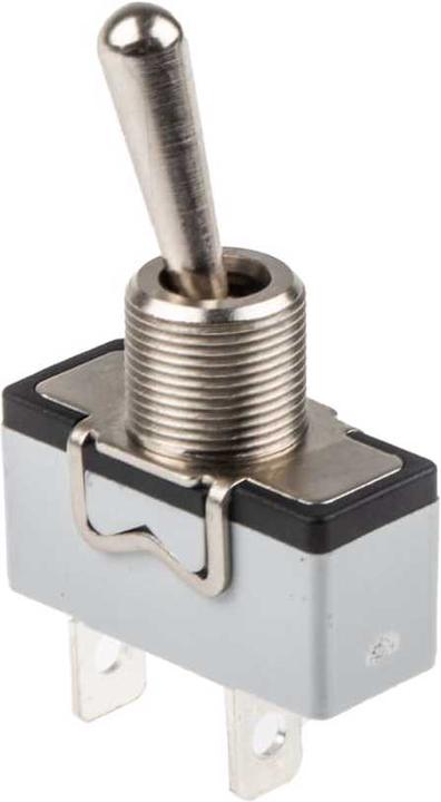 Actual product image APEM Toggle Switch SP on - off metal lever
