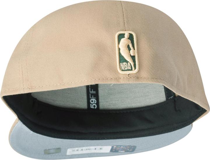 Produktbild New Era 59Fifty Fitted Cap - Milwaukee Bucks camel - 6 7/8 (6 7/8)