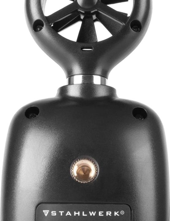 Produktbild Stahlwerk Anemometer Kompakter Luftgeschwindigkeitsmesser 30 m/s, Windmessgerät mit LCD-Display