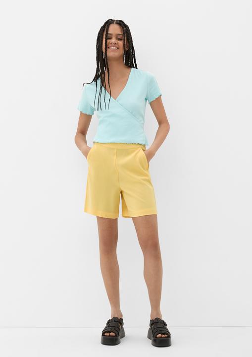 Produktbild s.Oliver Hose Regular: Shorts mit Viskose (34)