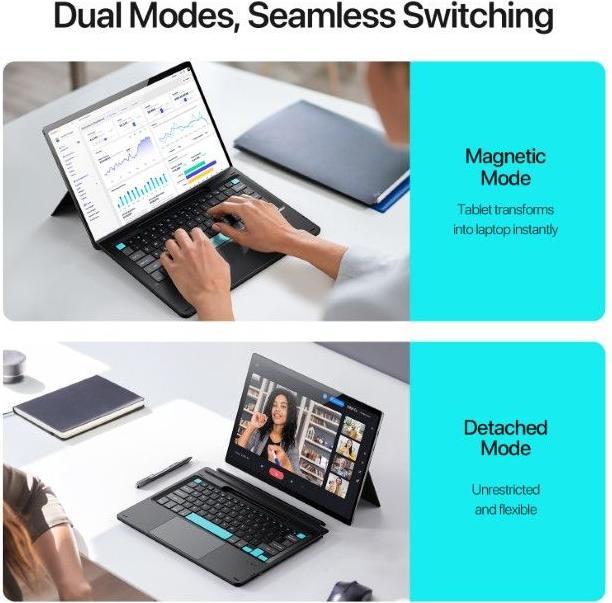 Image du produit Dux Ducis CK Pro Series Color-Blocked-Keys Keyboard Tastatur (US, Sans fil)