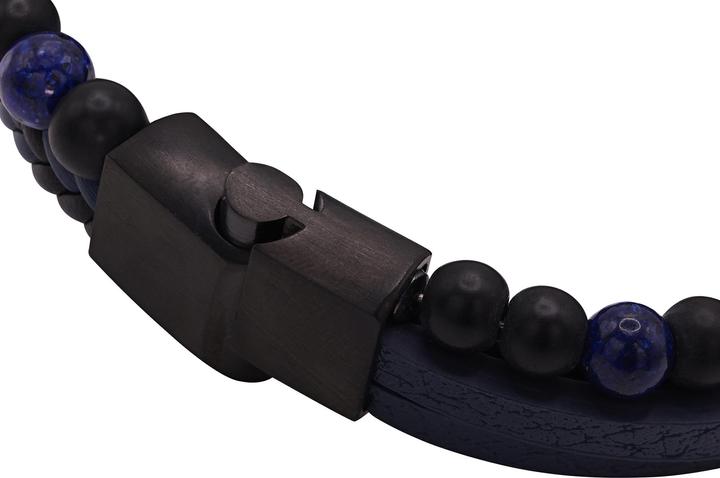 Actual product image Heideman Max black colours (23 cm, 100% leather)