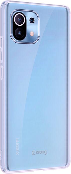 Actual product image Crong Crystal Slim Cover - Protective Case for Xiaomi Mi 11 (Transparent) (Xiaomi Mi 11)