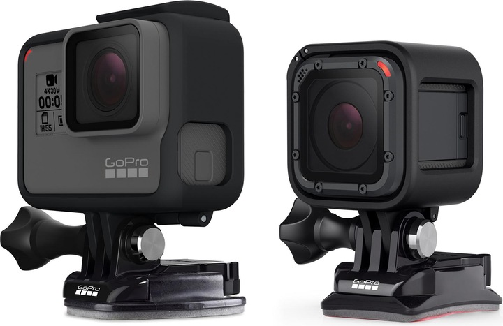 Actual product image GoPro Various mounts, 6 pieces (Universal, Hero 7, Osmo Action, Hero 9)