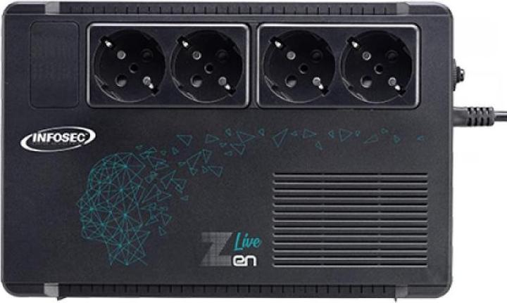 Actual product image Infosec Zen Live 650 (650 VA, 390 W)