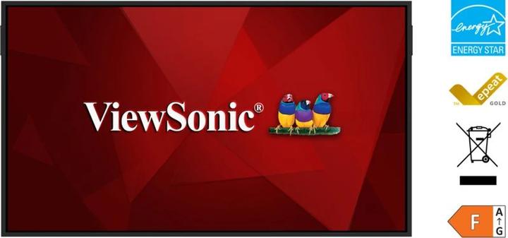 Produktbild Viewsonic 165,1cm CDE65G3-1C 16:9 HDMI/LAN/USB-C 500nits (3840 x 2160 Pixel, 65")