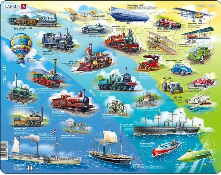 Productafbeelding Larsen Historische voertuigen (54 onderdelen)