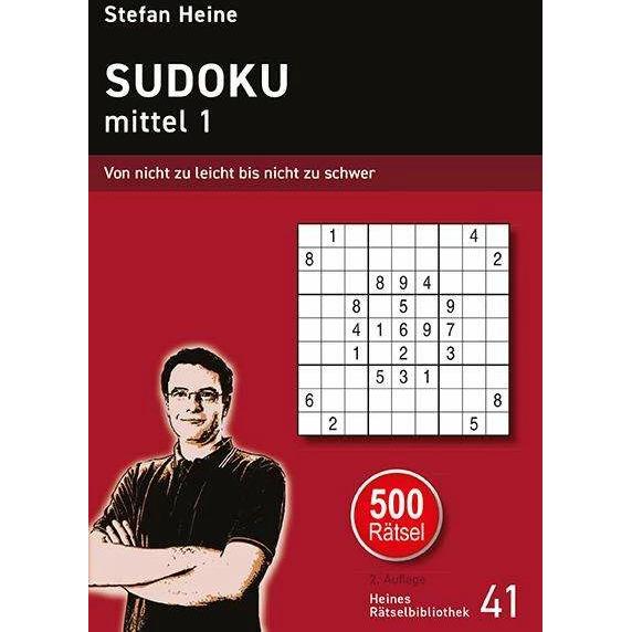 Sudoku - mittel 1, Sachbücher von Stefan Heine