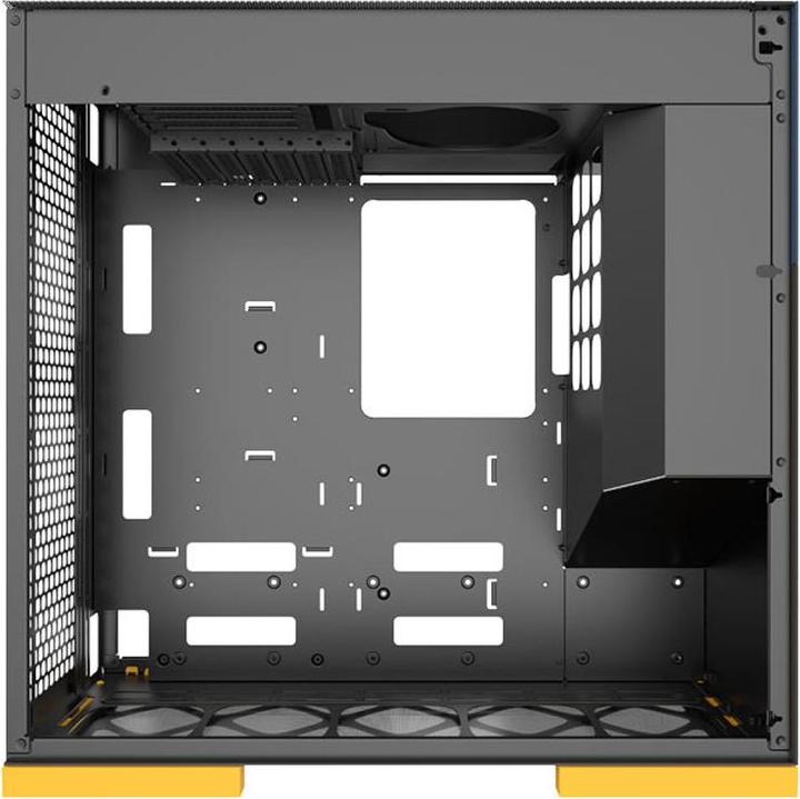 Actual product image Geometric Future Future M8 Celluloid Mid tower Pc behuizing, verticaal luchtkanaalontwerp, USB 3.1 type C, GEO-M8-CEL (mATX, Mini-ITX, ATX, E-ATX)