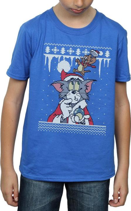 Produktbild Tom & Jerry Christmas Fair Isle TShirt Jungen (140, 146)