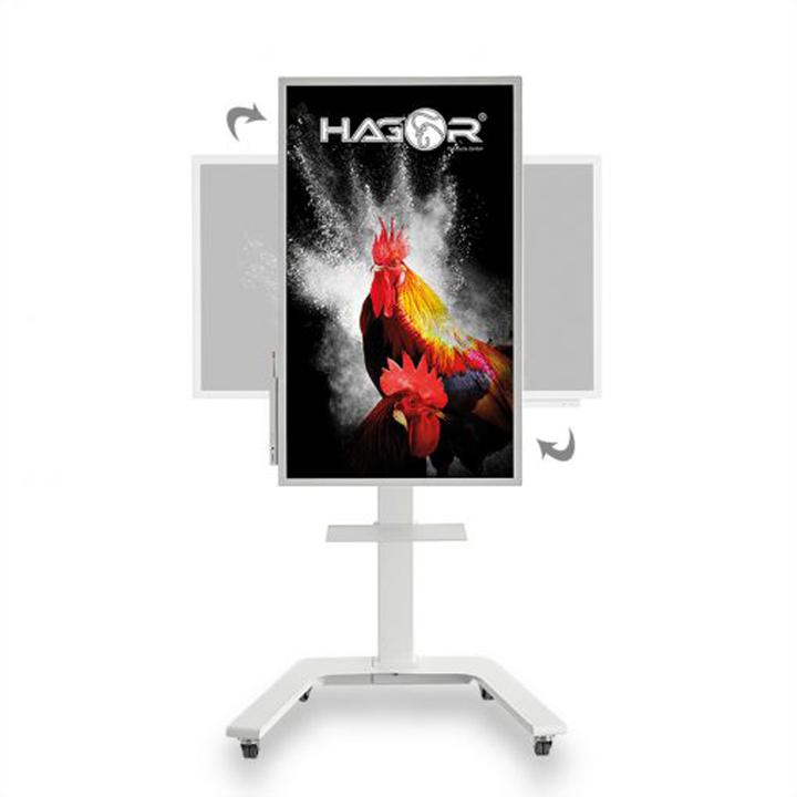 Image du produit Hagor système de support mobile pour SAMSUNG WM55H et WM55R (45 kg, 55")