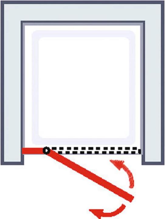 Immagine prodotto Schulte Black Style (80 cm, 192 cm)