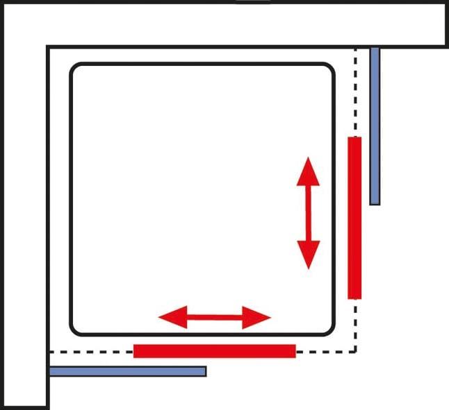 Image du produit Schulte Sunny (90 cm, 90 cm, 190 cm)
