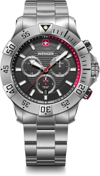 Actual product image Wenger 01.0643.123 Seaforce (Chronograph, Swiss made, 43 mm)