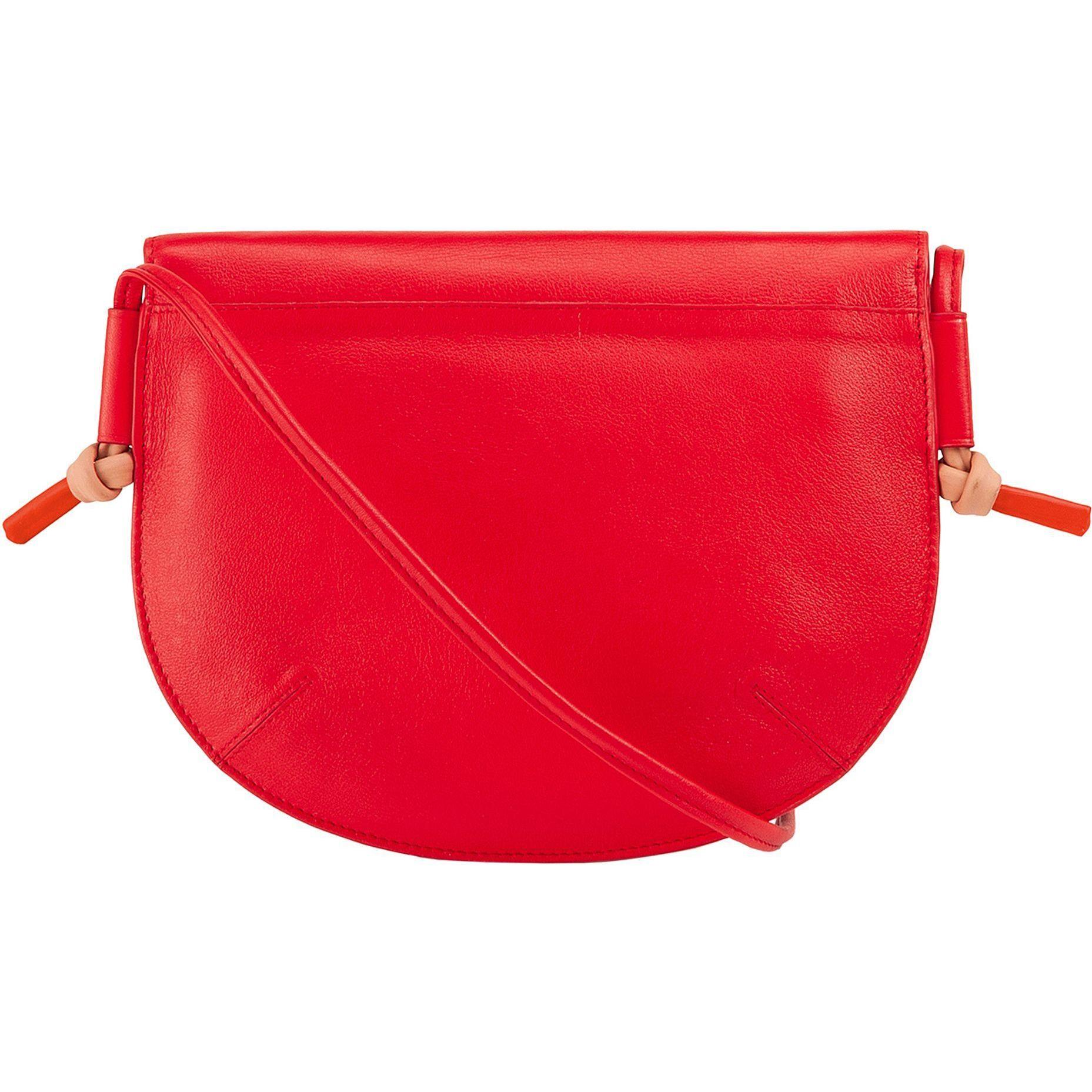 Thumbnail - Dudu, Handtasche, Skye Umhängetasche Leder 21 cm, Rot