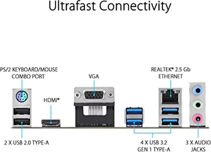 Image du produit ASUS PRIME B760M-K (LGA 1700, Intel B760, mATX)