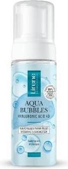 Lirene Aqua Bubbles Hyaluronic Acid 4D Hydrating Foam For All Skin Types 150Ml (Cleansing Foam, 150 ml)