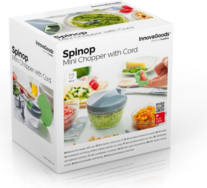Actual product image InnovaGoods Manual mini chopper - 40 cl (400 ml)