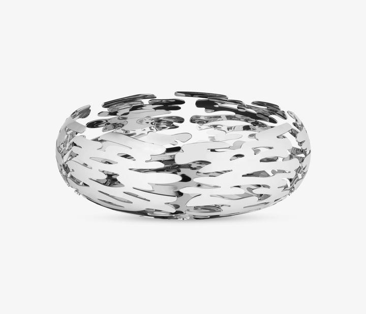 Actual product image Alessi Fruit bowl BARKNEST platinum (Ø 21 x 7 cm)