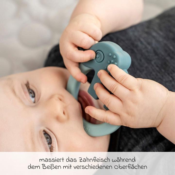 Productafbeelding Done by Deer Beissring 2er-Pack Deer friends Grün/Blau