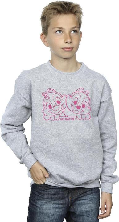 Actual product image Disney Boys Chip 'n' Dale Nuts About You Sweatshirt (116)