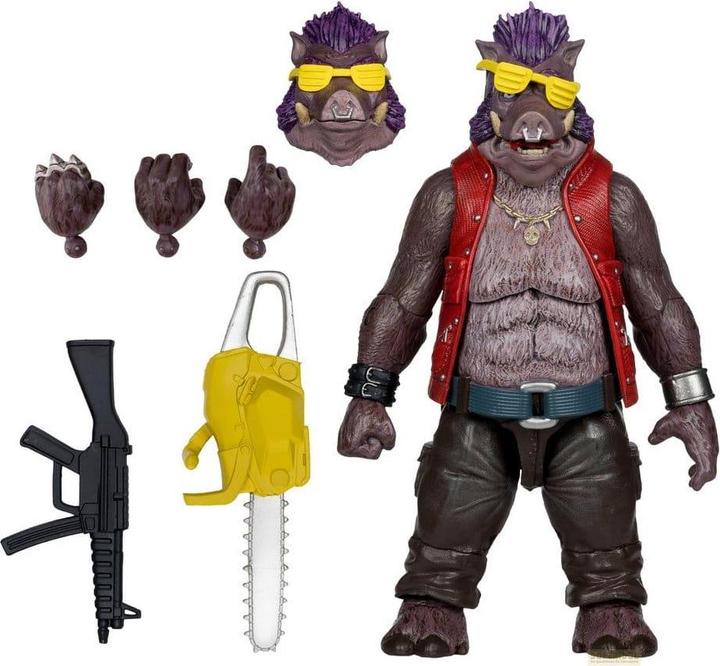 Actual product image McFarlane Tortues Ninja Page Punchers figurine Bebop 16 cm