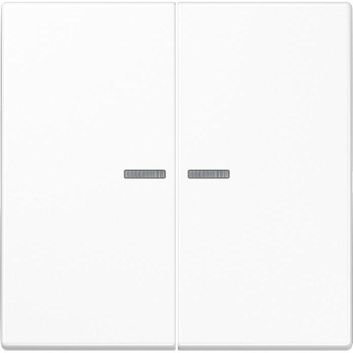 JUNG, Zubehör Schalterprogramm, LS10921STRFWW KNX RF Taster