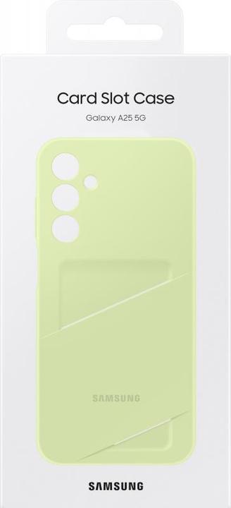 Image du produit Samsung A25 Card Slot Case Lime (Samsung Galaxy A25 5G)