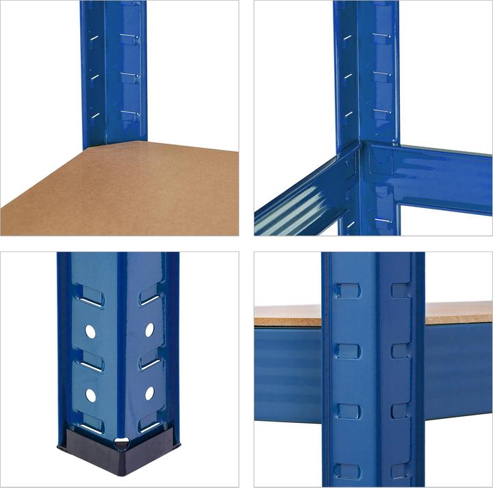 Actual product image Relaxdays Heavy duty shelving