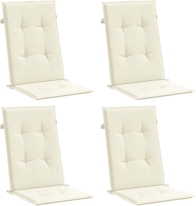 Produktbild vidaXL Gartenstuhlauflage für Hochlehner (120 x 50 cm)