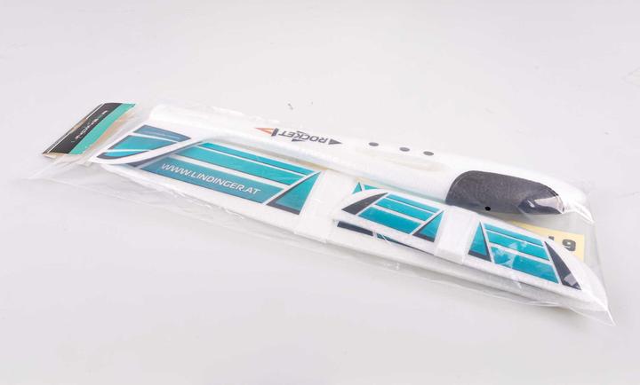 Actual product image Modellbau Lindinger Rocket" free flight model EPP 480mm glider (Glider)