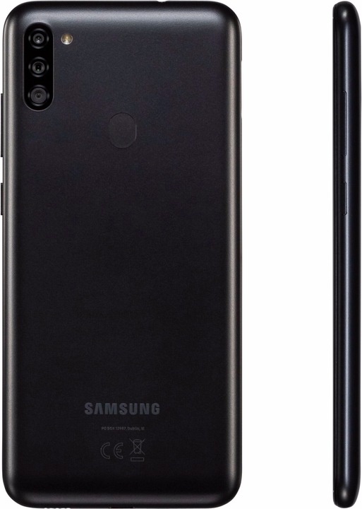 Produktbild Samsung Galaxy M11 EU (3 GB, Black, 6.40", Dual SIM, 13 Mpx, 4G)