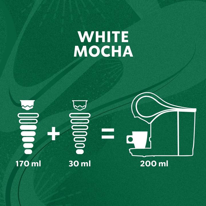 Actual product image Starbucks White Mocha by Nescafé Dolce Gusto (6 x Port.)