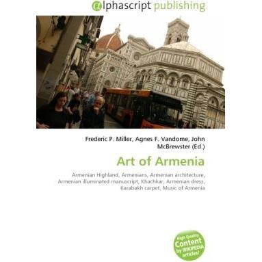 Art of Armenia, Fachbücher von Agnes F. Vandome, Frederic P. Miller, John McBrewster